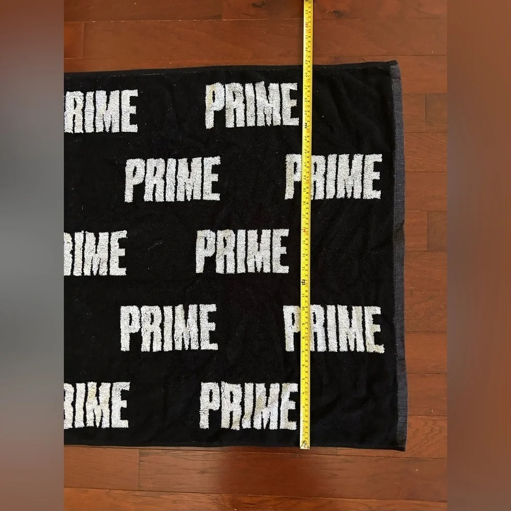 Prime Hydration Beach Towel Size 29” x54” New color black and white